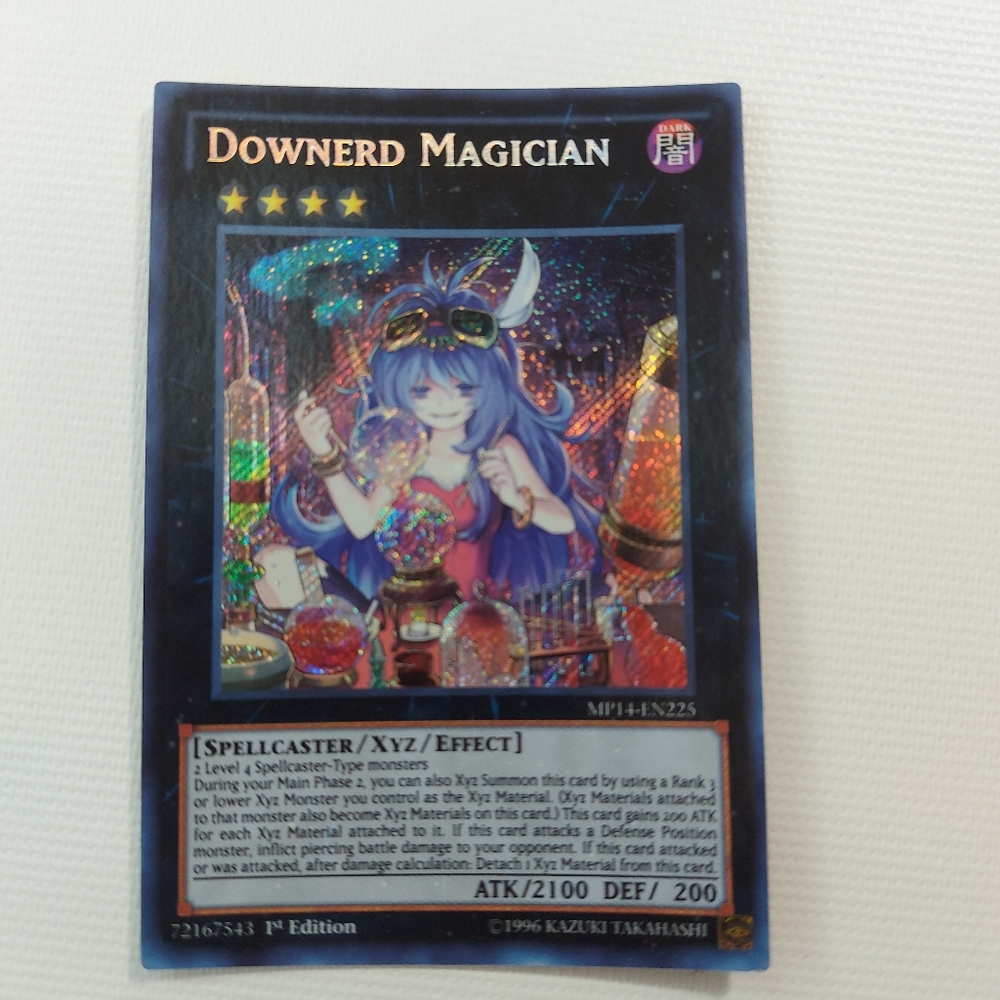 Yugioh 1st Edition Downerd Magician mp14-en225